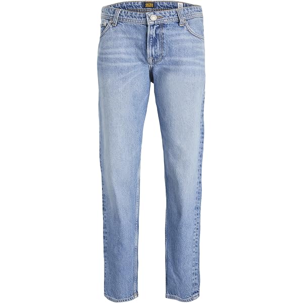 JACK & JONES Junior Jeans JJIRON JJORIGINAL SQ 203 Noos Jnr - Baggy Fit, Vestibilità Ampia, Colore Abluzione, 95% Cotone, Per Ragazzo