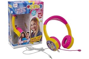 Giochi Preziosi Me Contro Te - Cuffie Con Microfono, con fascia regolabile e cuscinetti paraorecchie imbottiti per aumentare il comfort durante l'uso, a partire dai 3 anni, MEC08000