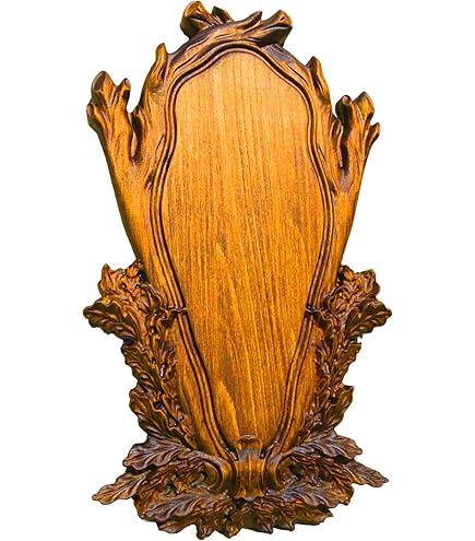 Targa Per Trofeo In Rovere Scuro - 19x11 Cm, Per Corna Di Cervo, Con Dati Adesivi - Foto 2