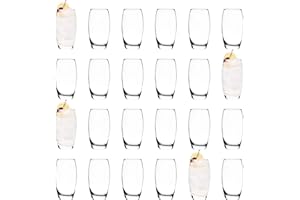 Argon Tableware Tondo - Verres Highball pour Eau/jus - Lot de 24 Verres - 510 ML