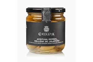 Gordal-Oliven mit Jalapeño-Füllung - La Chinata (340 g)