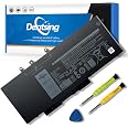Batterie Remplacement Pour Dell Latitude 15 9510 2-en-1 - Compatible N7HT0, 52Wh, Li-ion, Haute Performance
