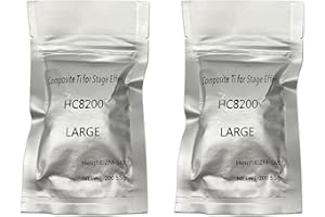 OSUSUENT 2Pezzi Polvere di Macchina a Scintilla Fredda, Polvere di Complesso di Titanio 200g con Sigillo Effetto Palcoscenico Macchina Polvere per Palcoscenico Festa Matrimonio Macchine di Specialità