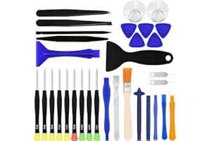 RosewineC 33 in 1 Handy Reparatur Werkzeug Set, Präzisions Schraubendrehe Handy Öffnungs Reparatur Werkzeug für Smartphone,Tablets, Uhren, Brillen