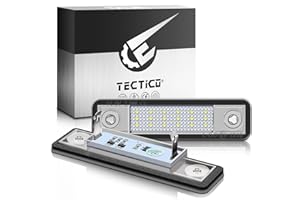‎TECTICO TECTICO 2 x SMD Ultra White LED Number Plate Light for Astra F G Corsa B Zafira A Omega Vectra B