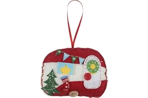 HI-TACK Trimits Christmas Felt Decoration Kits, 9 x 11.5cm, Xmas Caravan, GCK169