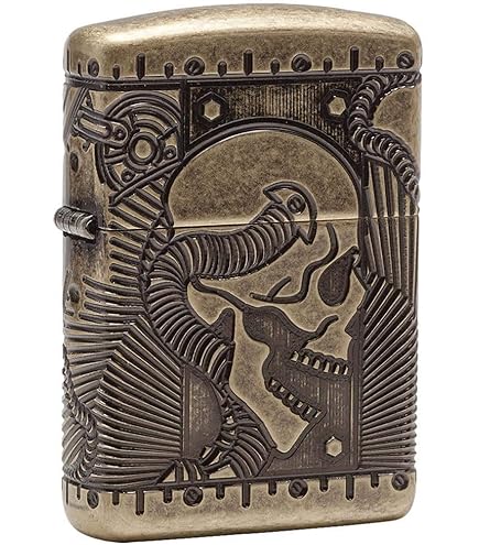 Zippo Stormaansteker, Devil, mini-embleem 3D Attached, Street Chrome, navulbaar, in hoogwaardige geschenkdoos