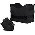 Feyachi Outdoor Shooting Rest Bags Rest Front & Rear Support SandBag Stand Holders Target Sports Shooting Bench for Gun Rifle Shooting Hunting