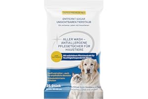 Japan Premium Pet Hunde Handtuch, Reinigungstücher Hund, Pflegetücher für Hunde desodorierende mit Frischeverschluss, natürliche Reinigung 30 x 20 cm.