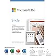 Microsoft 365 Single | 1 Nutzer | Mehrere PCs/Macs, Tablets und mobile Geräte | 1 Jahresabonnement | Box