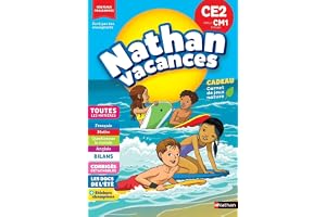 Cahier de vacances 2026 du CE2 vers le CM1 (8-9 ans) - Révisions complètes Toutes les matières / Nouveaux programmes - corrigés détachables - Nathan vacances