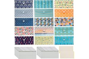 AOKWAWALIY 1 Ensemble D'Enveloppes D'Enveloppe De Trésorerie Budgétaire Pour Les Étudiants À Petit Budget Enveloppes D' Porte-Cartes Multifonctionnel Enveloppes Budgétaires De