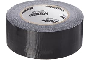 Fixman, Nastro adesivo idrorepellente ad alta resistenza 50 mm x 50 m - Nero