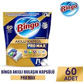 Bingo Akıllı Kaps&uuml;l Pro Max Bulaşık Makinesi Deterjanı Tableti 60'lı