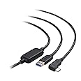 Cable Matters Active USB C Cable 5m for Oculus Quest 2 Headset (USB-A to USB-C Active Cable Compatible with The Oculus Link Cable Feature) in Black – 5 Meters