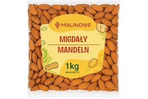 Malinowe MIGDAŁY KALIFORNIJSKIE 1kg Wysoka Jakość