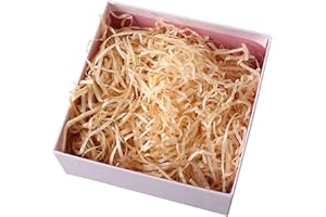 CFYTHYAB 200 Grams Raffia Hamper Shredded Kraft Paper, Gift Filling Shredded Paper for Party Supplies