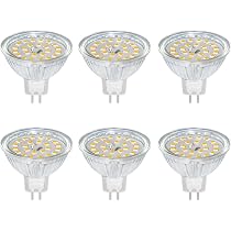 wowatt 6W Lampadine MR16 LED 12V Luce Calda 2800K Equivalente 40W Lampada Alogena Faretto GU5.3 480LM Spotlight LED GU 5.3 Angolo a Fascio 120 ° Nessun Sfarfallio Non Dimmerabile 6 Pezzi