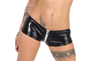 Top avec fermeture éclair métallisé de Jela London Gogo (Taille unique 32 34 36)