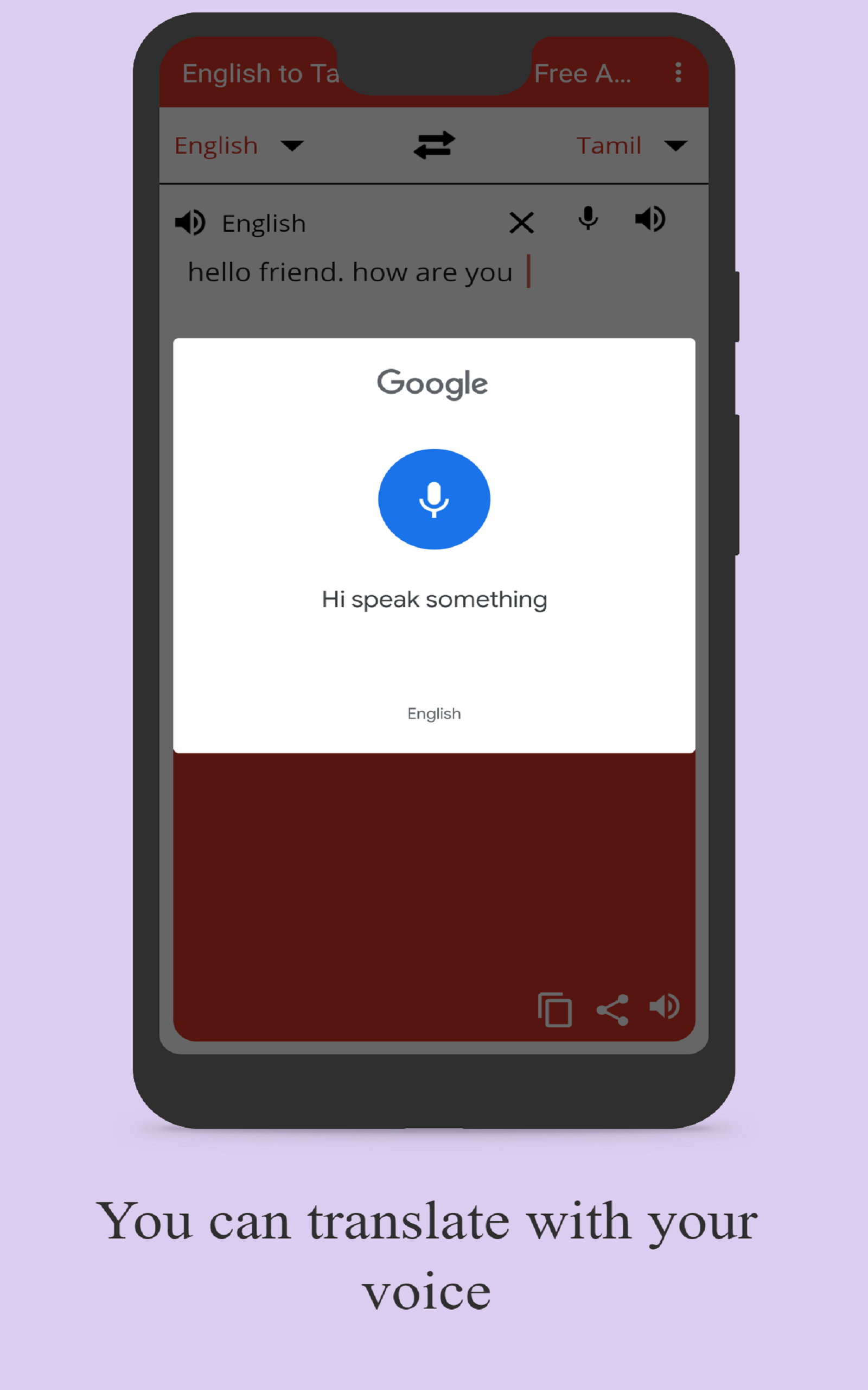 English To Tamil Translator Free App Translate To Translation On Smartphone And Tablet For Free Amazon In Apps For Android