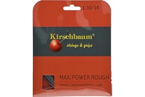 Kirschbaum Max Power Rough Garniture Cordage de Tennis Gris