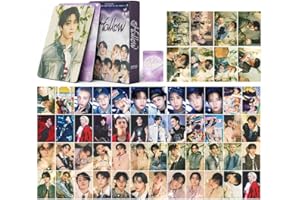 TUYINES Stray Kids Photocards, 55pcs Stray Kids Lomo Cards, SKZ 2025 《Hollow》New Album Cards, Must-Have for K-pop Fans (B)