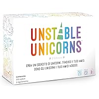 Asmodee, Unstable Unicorns, Gioco da Tavolo, 2-8 Giocatori, 8+ Anni, Edizione in Italiano