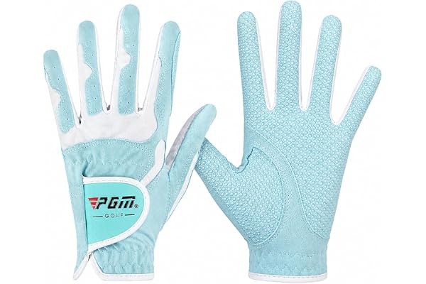 PGM Paire de gants de golf pour femme, système de prise en main amélioré, frais et confortables