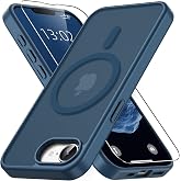 Vansdon Magnetic Case for iPhone 16e / iPhone 17e-Blue | 1 Tempered Glass, Magsafe Compatible, Military Grade Drop Protection