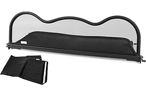 CHROM DESIGN Airax Wind Deflector for BMW Mini One Cooper F57 Mk III Convertible with Bag