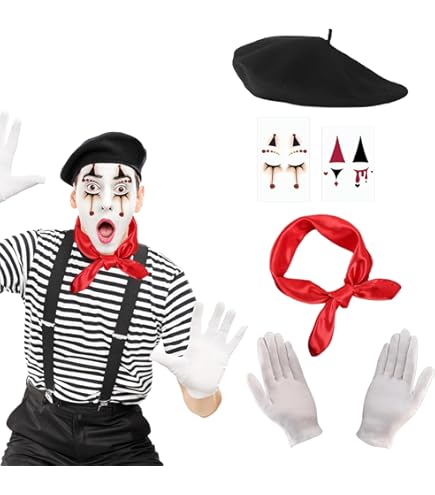 Set De Maquillaje Halloween Sangre Falsa Colmillos + Guantes