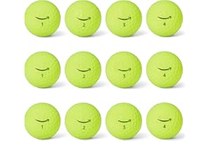 Amazon Basics Palline da Golf Core Soft, Confezione da 12