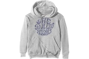 ROCK OFF The Rolling Stone Hoodie Vintage 70s Logo Official Off White Pullover Unisex