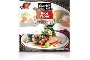 Arnaboldi Fogli di Riso per Involtini Primavera al Forno, Rice Paper per Involtino Thai [1 Confezione da 100g]