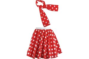 Brigitta Girls Polka Skirt and Scarf