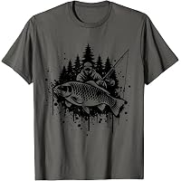 T-Shirt Für Karpfenangler - Lustiges Design Für Angler Und Hobbyfischer
