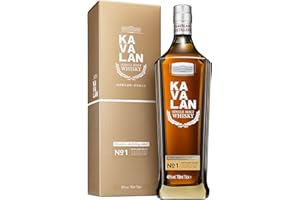 KAVALAN - Distillery Select N°1 - Single Malt Whisky - 40% Alcool - Origine : Taïwan/Yilan County - Bouteille de 70 cl