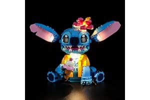 LIGHTAILING Jeu de Lumières pour Lego-43249 Stitch - Modèle en Blocs De Construction - Ne Figurant Pas sur Le Modèle