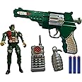 Toy Cloud Pistol Toy Gun Soft Blaster Bullet Dart Shooting Toy with 3 Safe Foam Bullets with Army Man Mobile Bomb for Kids 8+Years Green