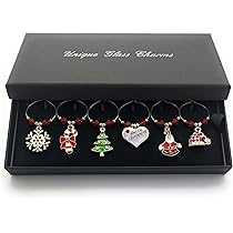 Libbys Market Place Around The World 2 Wine Glass Charms | Desertcart - View #5
