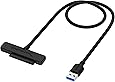 Sabrent USB 3.0 to SSD / 2.5-Inch SATA I/II/III Hard Drive Adapter (EC-SSHD)