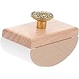 NUOBESTY Ink Absorber Pen Blotter Rocking Blotter Craft Rocker Blotter Rolling Ink Blotter Small Wooden Ink Absorber Ink Quick Drying Tool