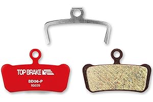 TOP BRAKE Pastillas de Freno de Disco Bicicleta para AVID Elixar 7 Trail/Elixir 9 Trail/XO Trail SRAM G2,Guide R/RS/RSC Ultimate (Performance - Rojo)