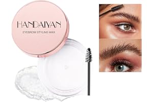 BELIKY GIRL Cera per sopracciglia Gel per modellare le sopracciglia per effetto di laminazione Gel per sopracciglia Sapone trasparente Impermeabile Cera per lo styling delle sopracciglia Trucco per sopracciglia