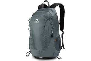 WATERFLY Plecak turystyczny, 30 l, plecak trekkingowy, plecak podróżny, wodoszczelny, na wędrówki, trekking, outdoor, plecak wspinaczkowy, dla mężczyzn i kobiet