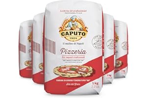 Colichef Farine Caputo Pizzeria Type 00-5 Kilos (pack 5 x 1 Kg) - La farine pizza N°1 en Italie