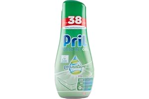 Pril Gel Green Tutto in 1, Detersivo Lavastoviglie, 35+3 Lavaggi