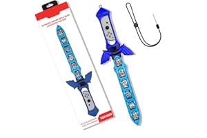 KOEBSHPE Sword Accessories for Nintendo Switch, Skyward Sword Accessories for Switch Sports/Legend of Zelda: Tears of the Kingdom/Skyward Sword HD, with 12 Switch Game Card Slots (Blue)