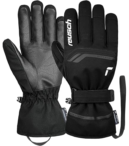 Level Evolution Gore-Tex - Guanti Sci Uomo con Polsino e Cinturino Regolabile, Invernali Protettivi, Impermeabili e Traspiranti, Termici da Neve Ideali nella Stagione Fredda, 1 Paio
