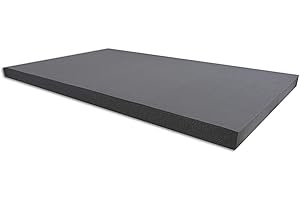 Dibapur ® AKUSTIK Stop - Raum - Akustik Schaumstoff - (Ca. 100 x 50 x 10 cm) - Dämmung - Schallschutz